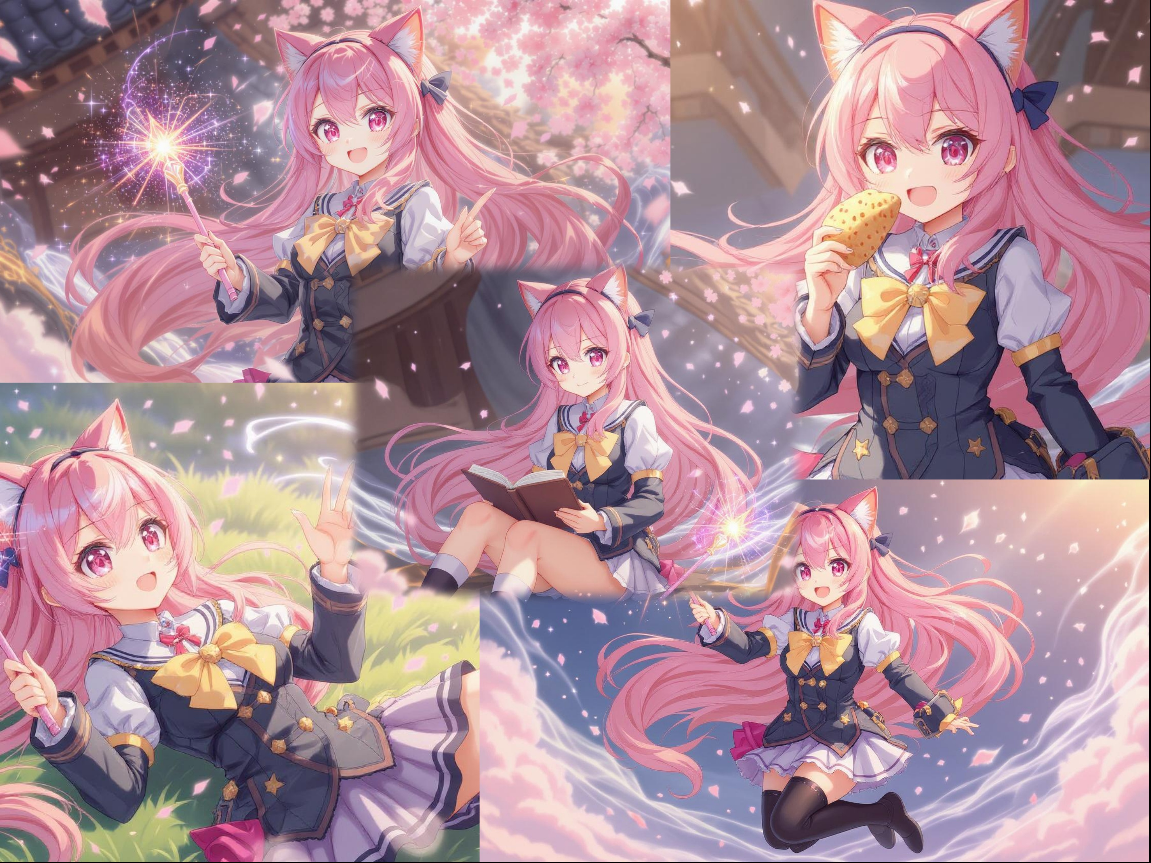 AI Anime Character Generator Examples